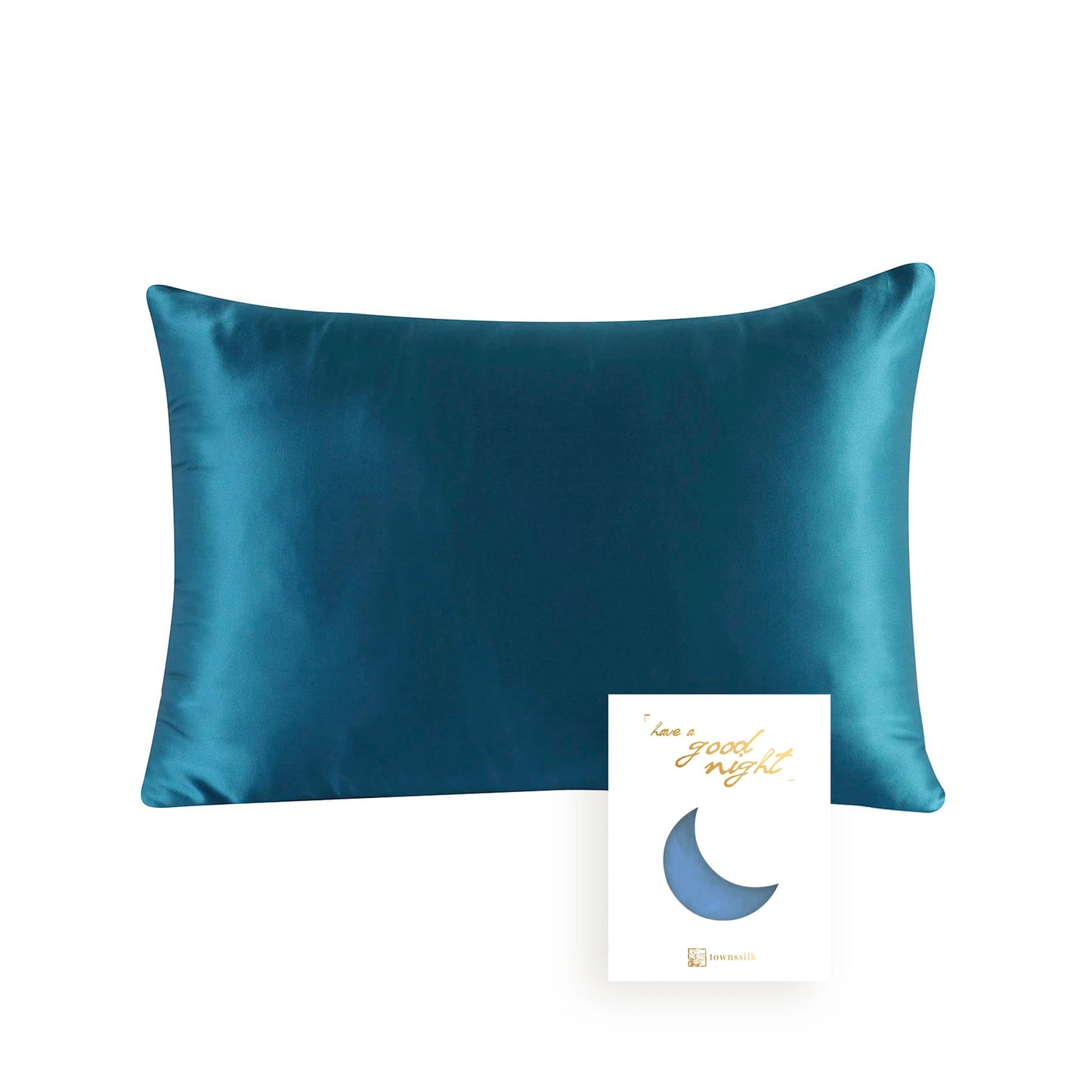 100% Mulberry Silk Pillowcase — Luxury Smooth & Gentle for Hair & Skin