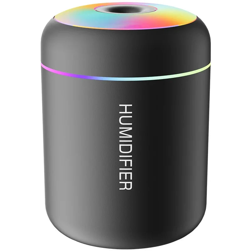 Aromatherapy Diffuser — 300ml Essential Oil Humidifier with 7-Color Light
