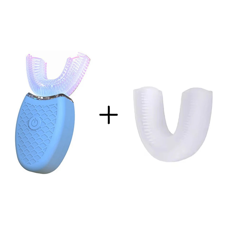 Electric U-Type Toothbrush 360° — Sonic Cleaning