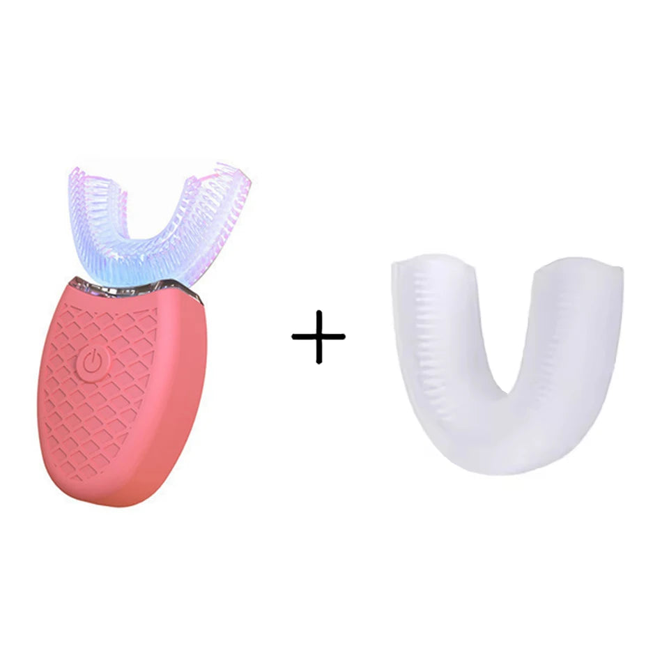 Electric U-Type Toothbrush 360° — Sonic Cleaning