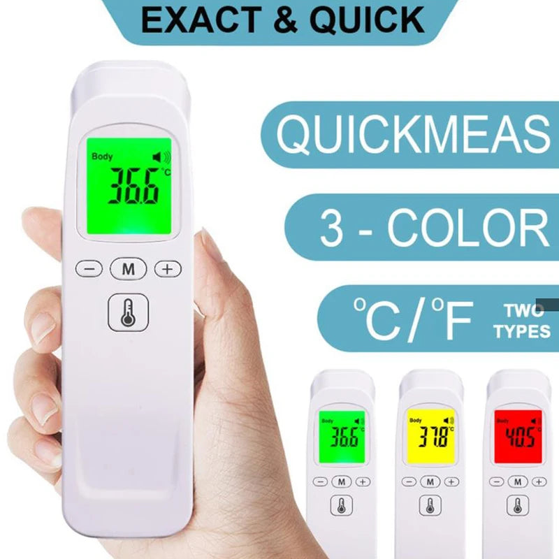 Infrared Thermometer — Non-Contact Digital Forehead