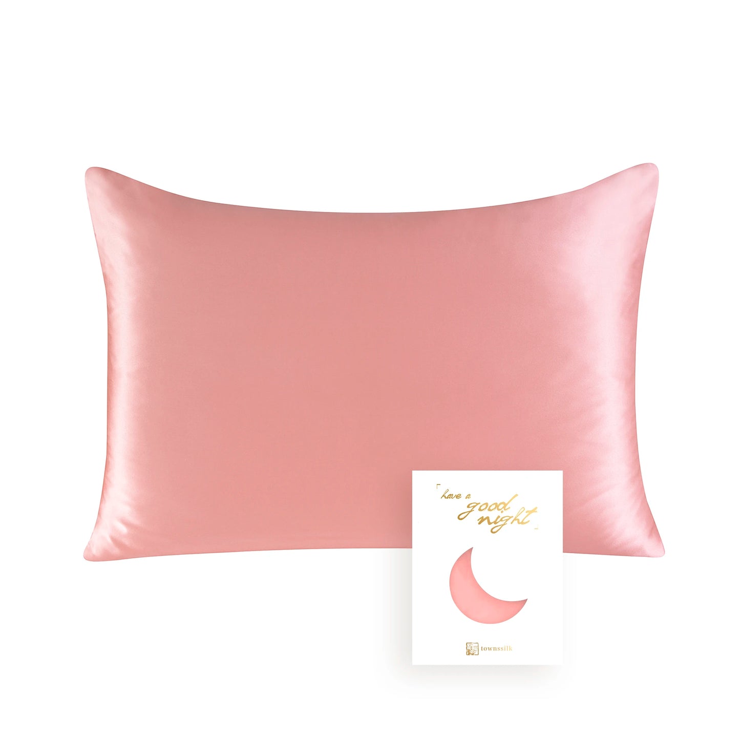 100% Mulberry Silk Pillowcase — Luxury Smooth & Gentle for Hair & Skin