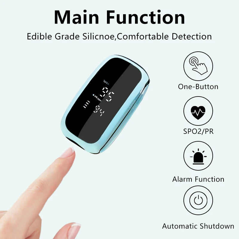 Pulse Oximeter — Fingertip Blood Oxygen Monitor