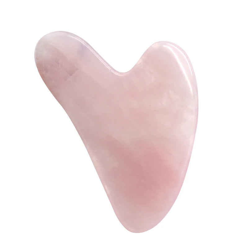 Jade Roller & Gua Sha Set — Natural Quartz Face Massager for Skin Care