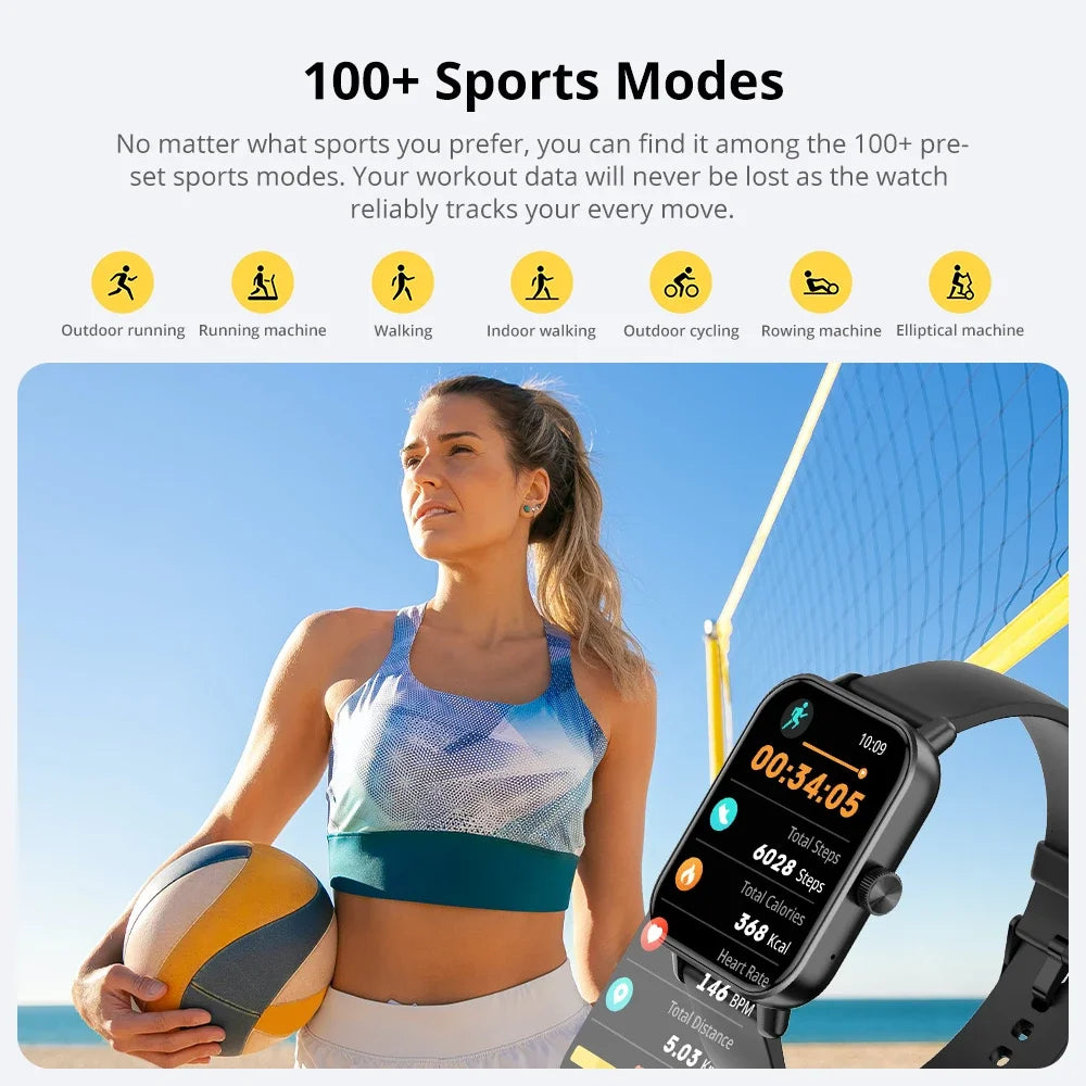 Smart Watch — Health Monitor, 100+ Sports Modes