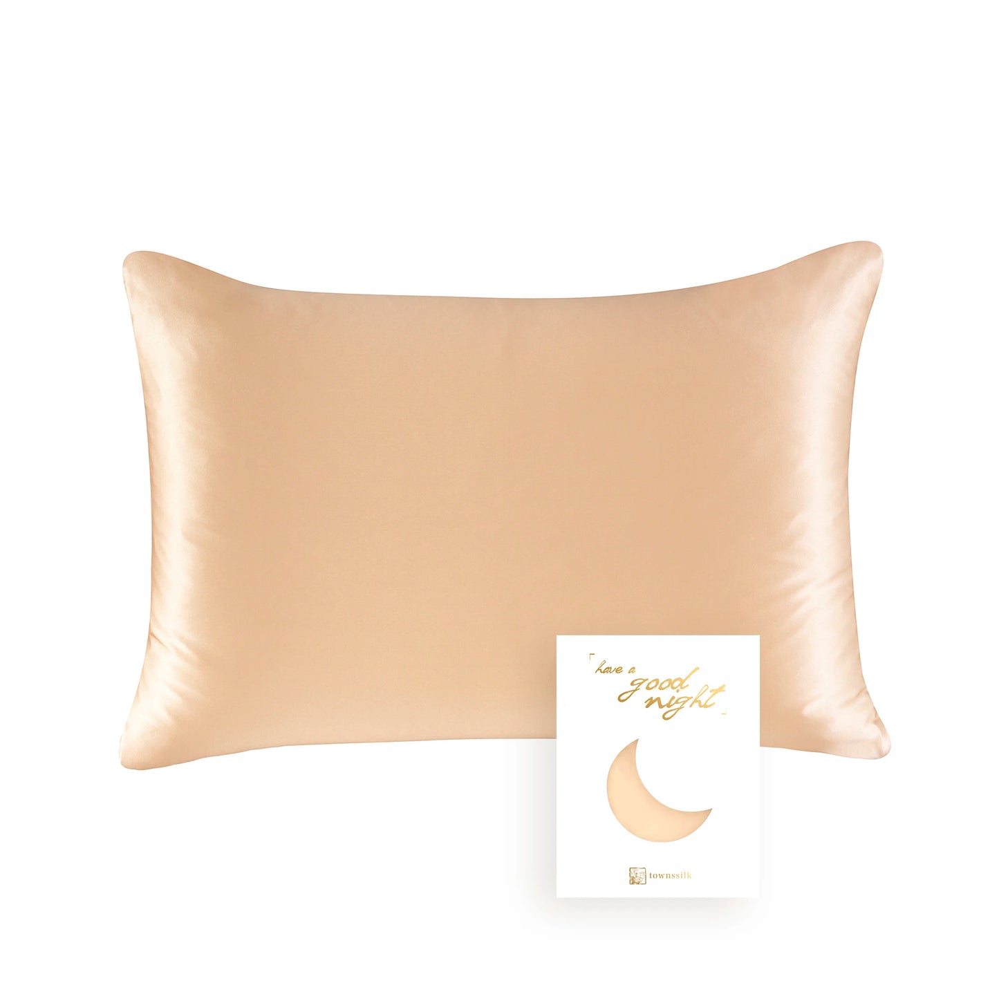 100% Mulberry Silk Pillowcase — Luxury Smooth & Gentle for Hair & Skin