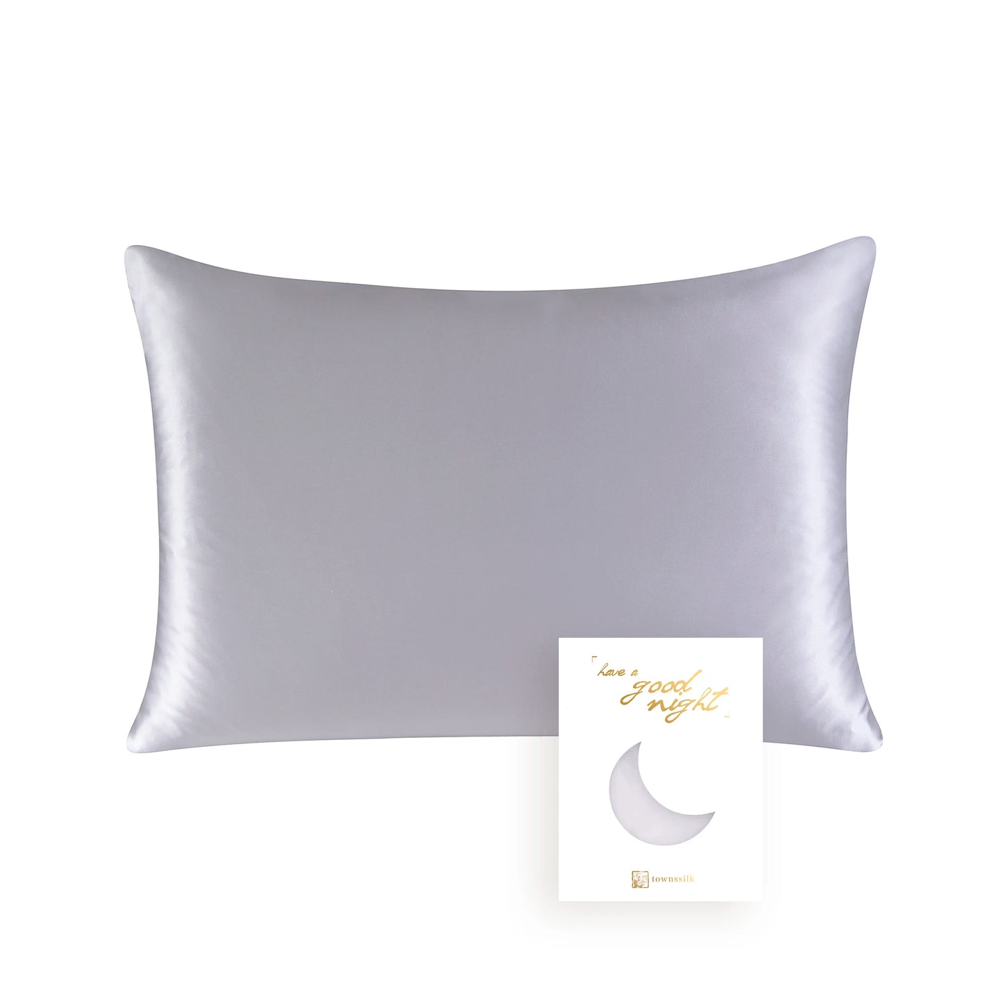 100% Mulberry Silk Pillowcase — Luxury Smooth & Gentle for Hair & Skin