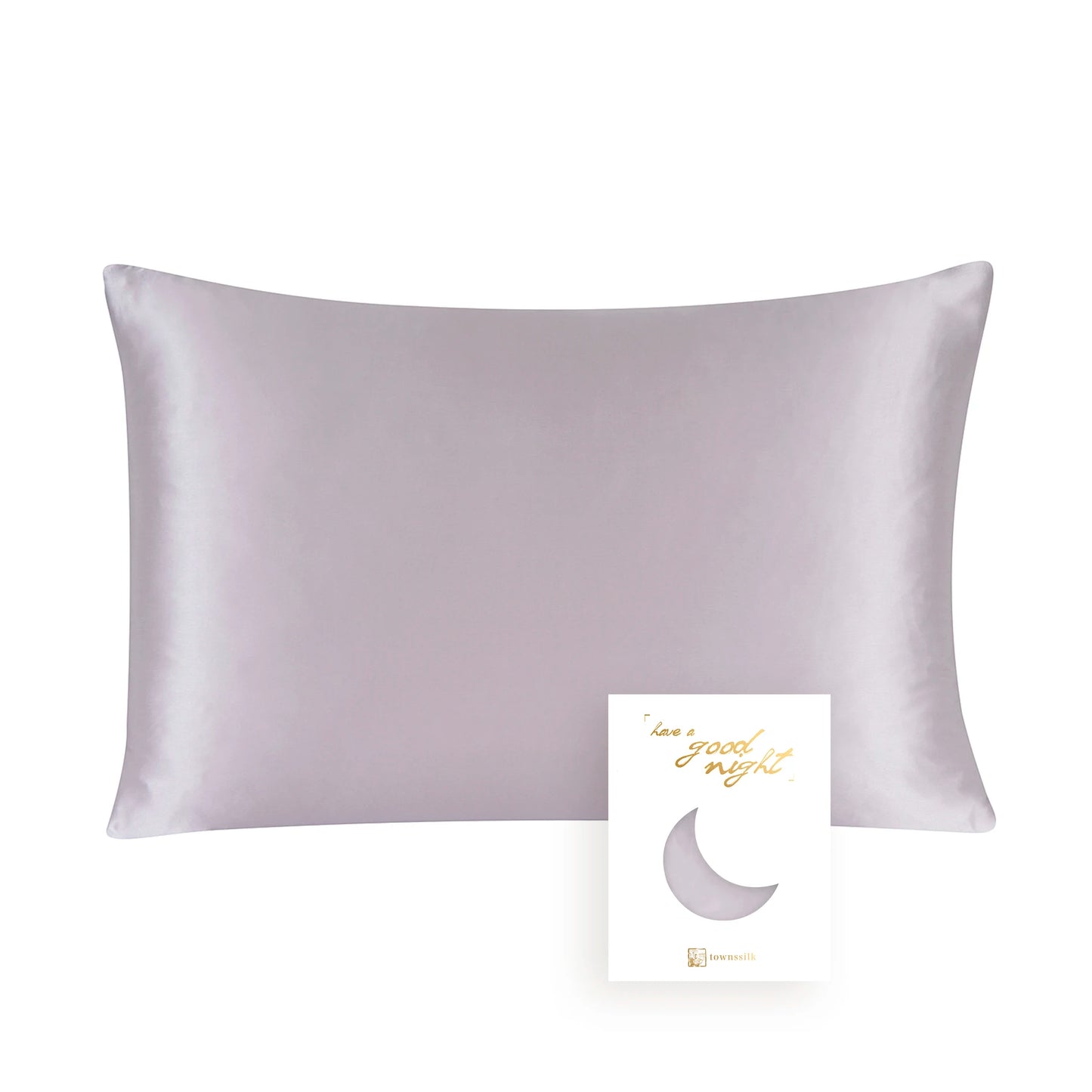 100% Mulberry Silk Pillowcase — Luxury Smooth & Gentle for Hair & Skin